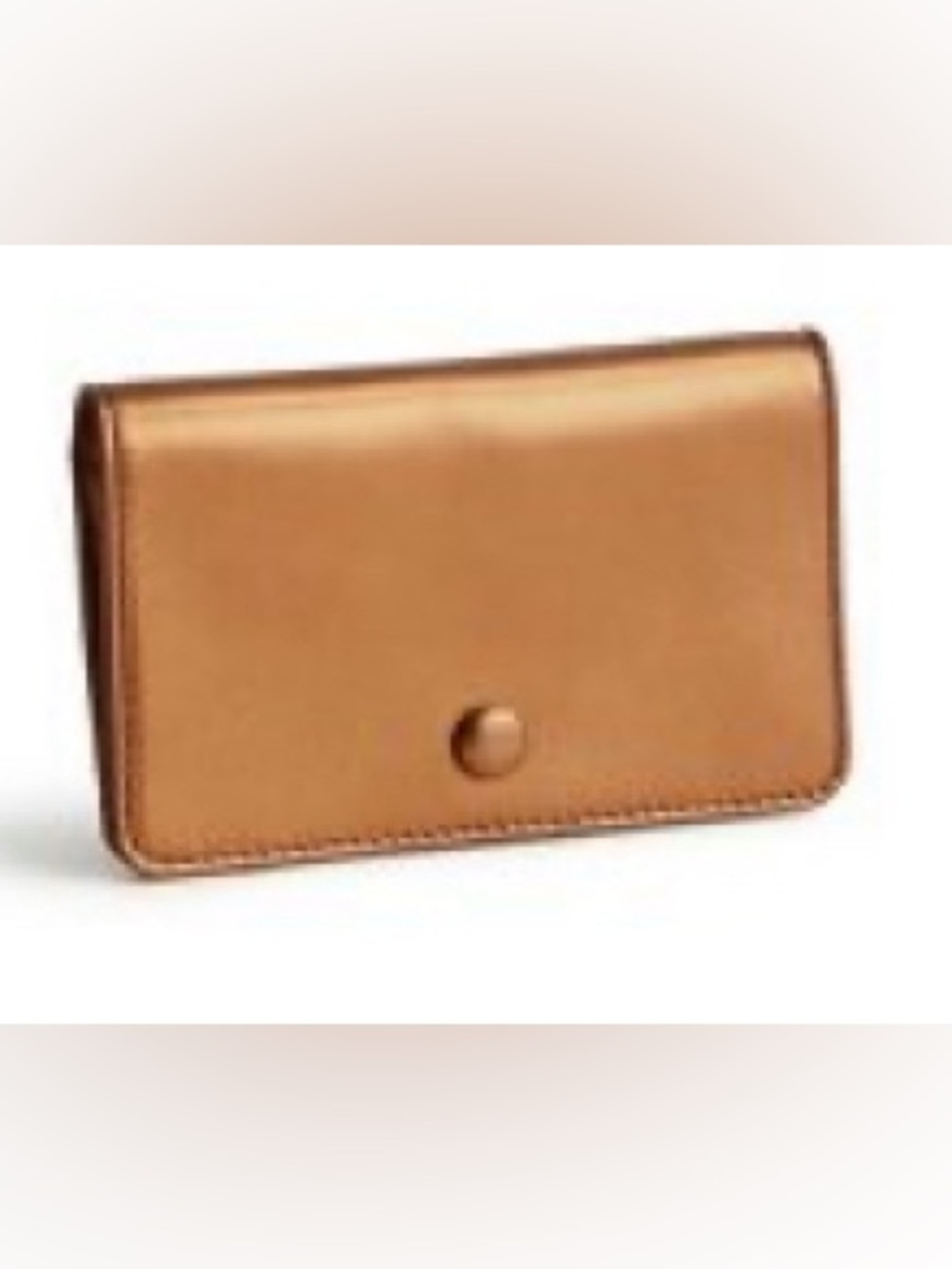 Vera Bradley Snap Wallet Bronze Metallic NWT NIB